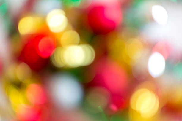 Full frame shot of defocused multicolored lights.