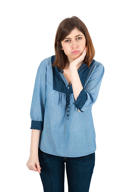 istock Beautiful woman doing different expressions in different sets of clothes 528678017