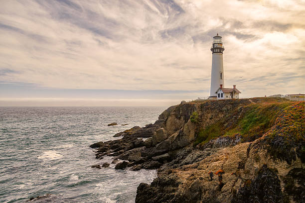 istock Lighthouse Pigeon Point, California 528679423