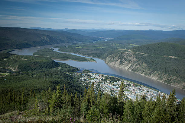 istock View of Dawson City 528680405