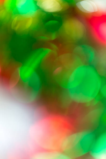 istock Abstract circular bokeh background of Christmas 528680923