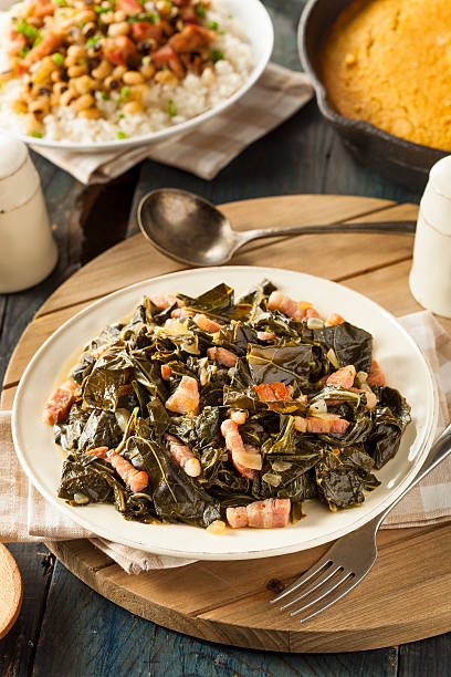 istock Southern Style Collard Greens 528683415