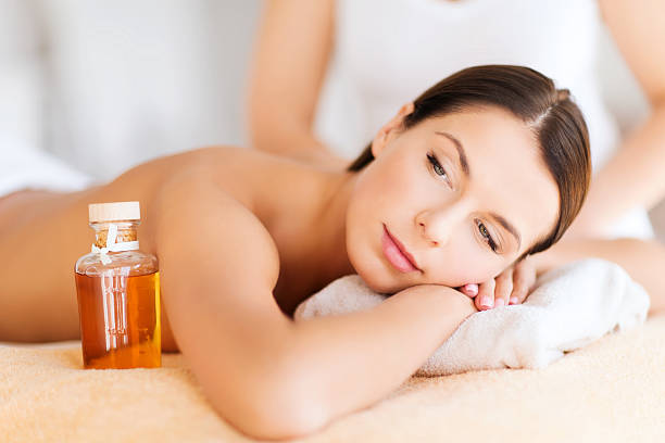 istock beautiful woman in spa salon 528685405