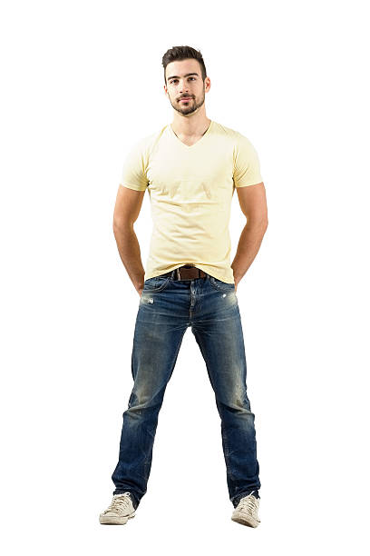 istock Handsome latin male model smiling 528707893