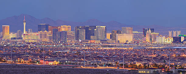 istock Las Vegas Skyline at Night 528708041