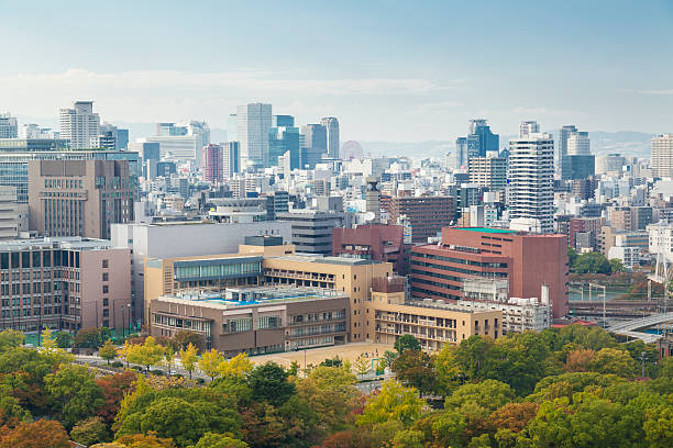 istock View of Osaka city in daytime 528708881