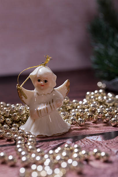 istock Christmas decoration on the table 528709027