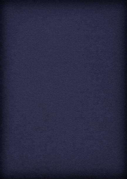 istock Navy Blue Recycle Striped Pastel Paper Vignette Grunge Texture 528713185