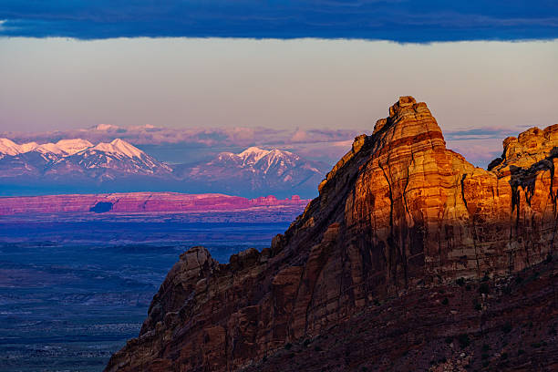 istock San Rafael Swell Sunset with La Sal Mountains 528717388