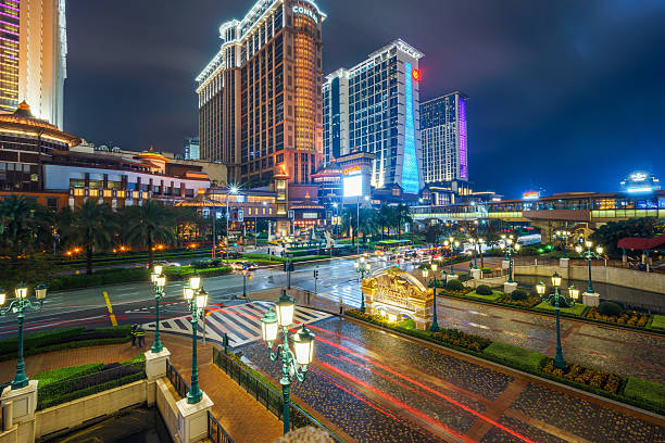 istock Cityscape and skyscraper of Macao, Asia 528722252