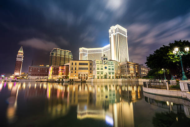 Cityscape and skyscraper of Macao, Asia