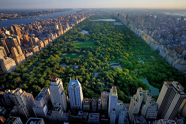 istock Central Park aerial view, Manhattan, New York 528725311