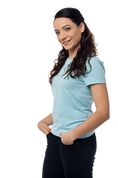 istock Pretty young woman posing 528726099