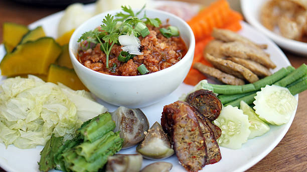 istock northern thai traditional food 528726499
