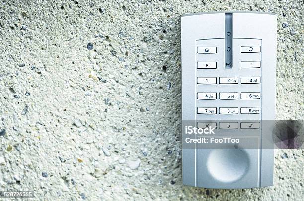 Modern Keypad Stock Photo - Download Image Now - Building Entrance, Burglar Alarm, Clean