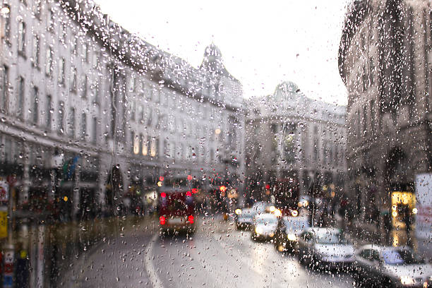 istock busy London traffic in a rainy day 528727012