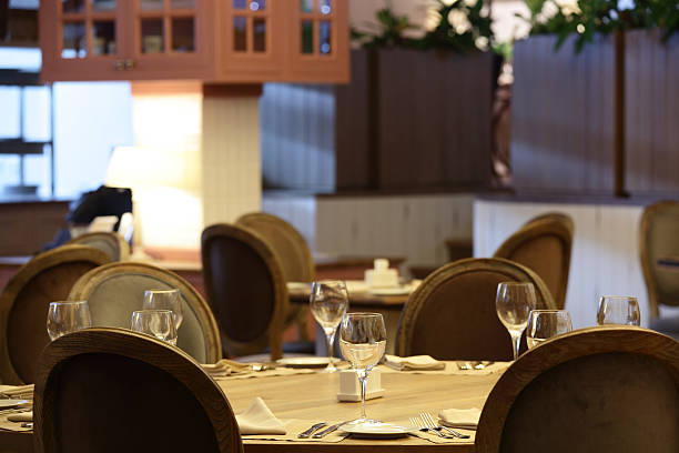 istock european restaurant in bright colors 528727803