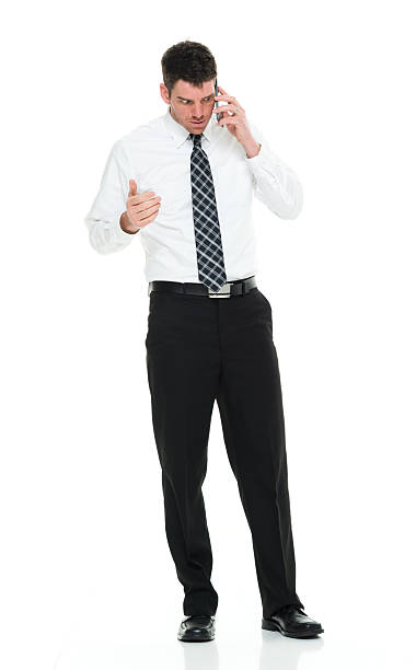 istock Businessman talking on phone 528727948