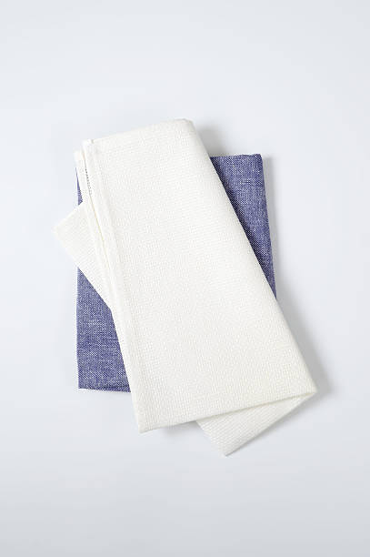 istock two folded napkins or place mats 528728188