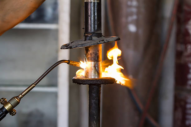 istock Welders were repairing Shock absorbers 528728844