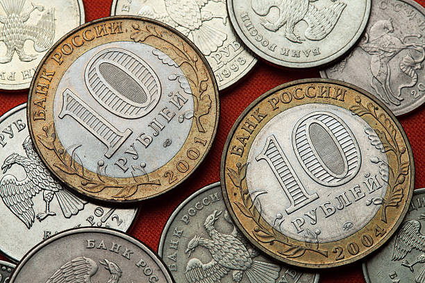 istock Coins of Russia 528728874