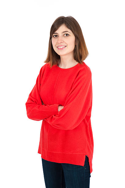 istock Beautiful woman doing different expressions in different sets of clothes 528729457