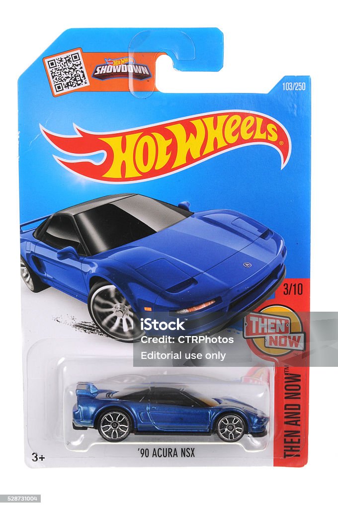  Acura Nsx Hot Wheels Diecast Toy Car Stock Photo