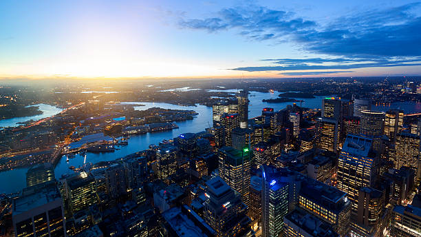 istock In the evening, the Sydney city skyline 528731546