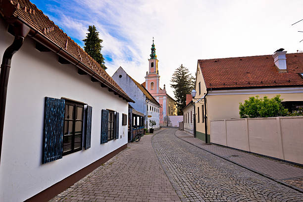 istock Streets of town Varazdin view 528732554