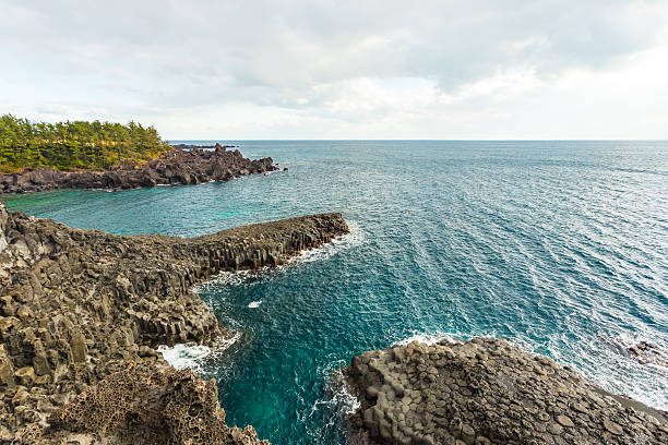 istock Jungmun Daepo in Jeju Island, South Korea 528734730