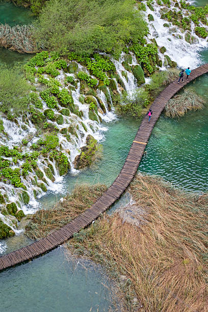 istock View to the boardwalk at Plitvice Lakes (Croatia) 528734876