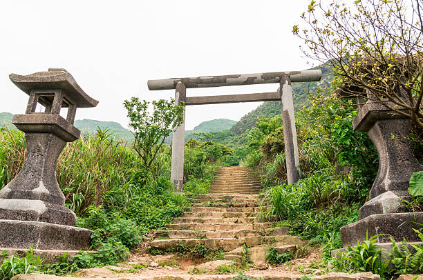 istock asian temple ruin in taiwan 528736602