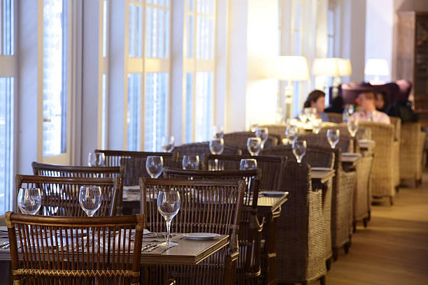 istock european restaurant in bright colors 528739221