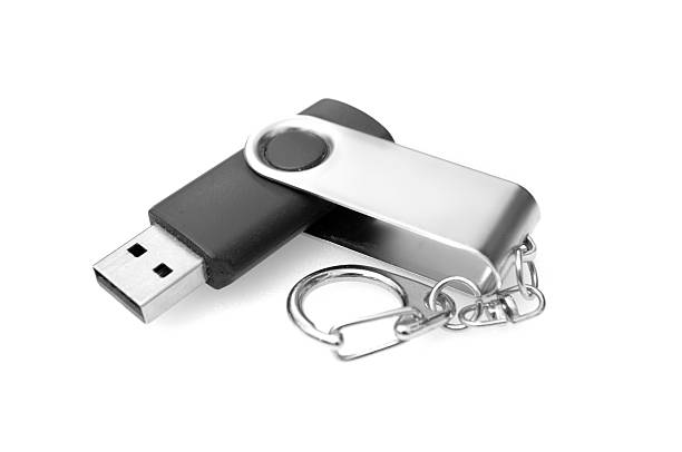 flash drive usb - usb flash drive computer mp3 player security foto e immagini stock