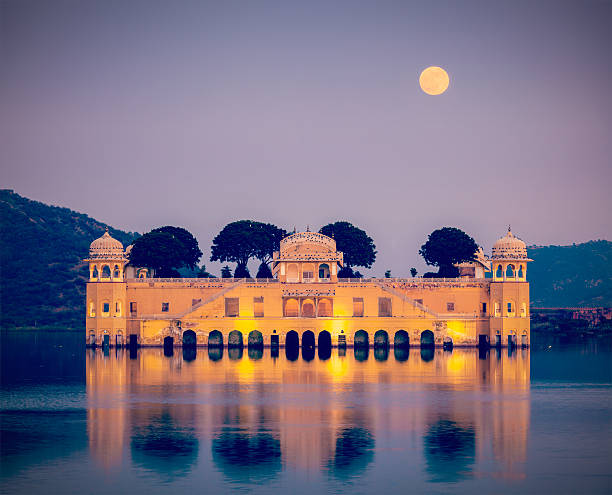 istock Jal Mahal (Water Palace).  Jaipur, Rajasthan, India 528740053