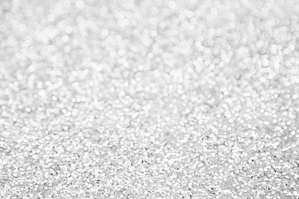 istock Abstract silver background with metal glitter. 528741578