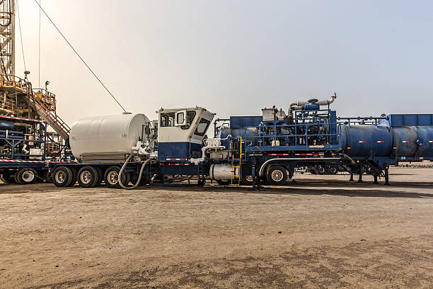 istock tanks on oil rig 528741650