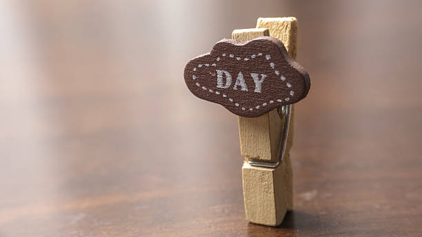 istock DAY word on clothes peg. Concept day in a week 528742059