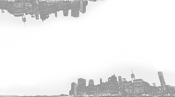 istock Background of New York skyline. 528743273