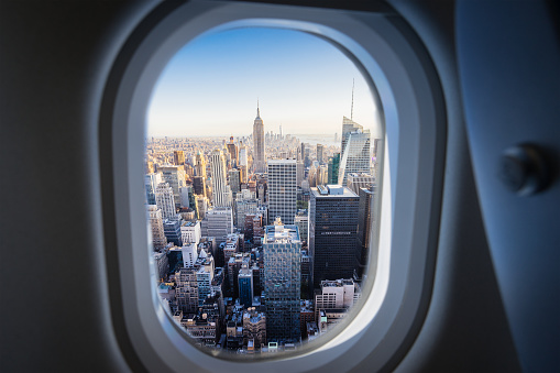 Flying Over Manhattan