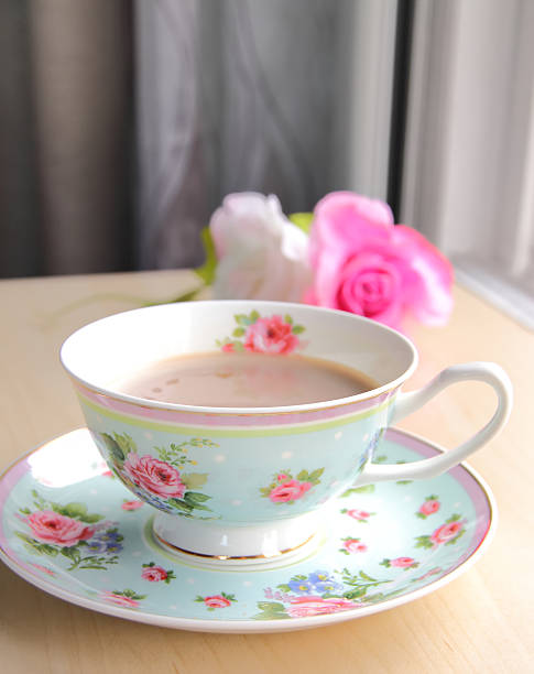 istock Cup of hot milk tea 528744737