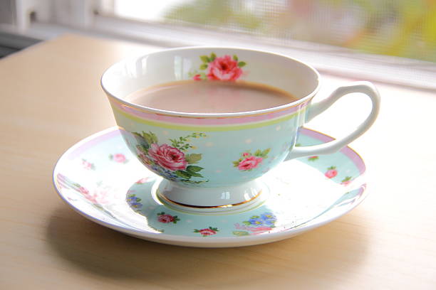 istock Cup of hot milk tea 528744741
