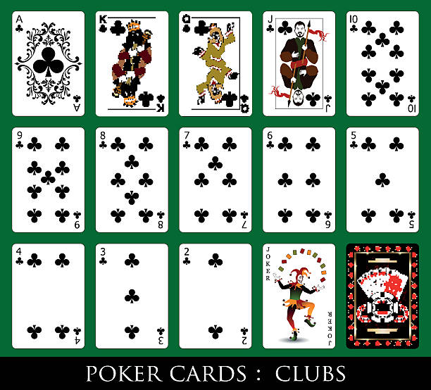 istock Set of Cards.All the Clubs. 528761567