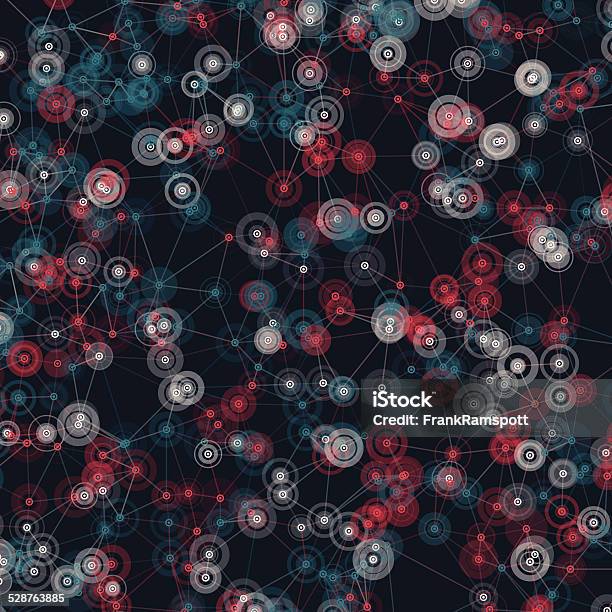 Connection Design Pattern Vector Image Retro Polygon Connection Design Pattern Stock Illustration - Download ...