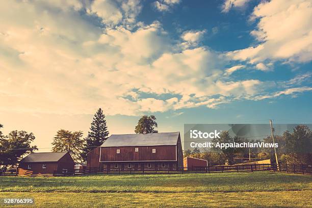 Barn On A Farm In Rural Adams County Pennsylvania Stock Photo - Download Image Now