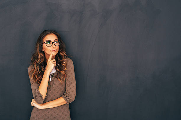 istock Woman Front of Blackboard 528767867