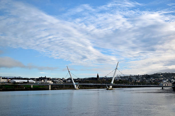 istock Peace Bridge in Derry, Northern Ireland. 528776581