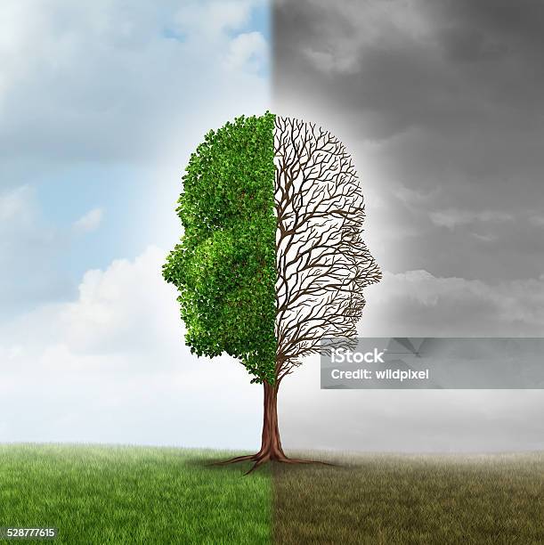 Human Emotion Stock Photo - Download Image Now - Mental Health, Contemplation, Tree