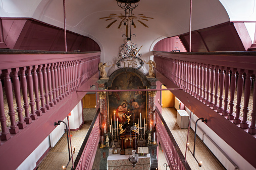 Ons' Lieve Heer op Solder (Our Lord in the Attic), a 17th-century house church and museum in the city center of Amsterdam, The Netherlands.