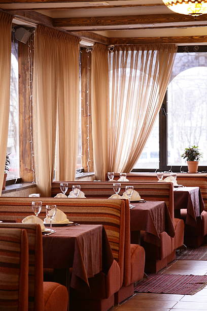 istock european restaurant in bright colors 528780821
